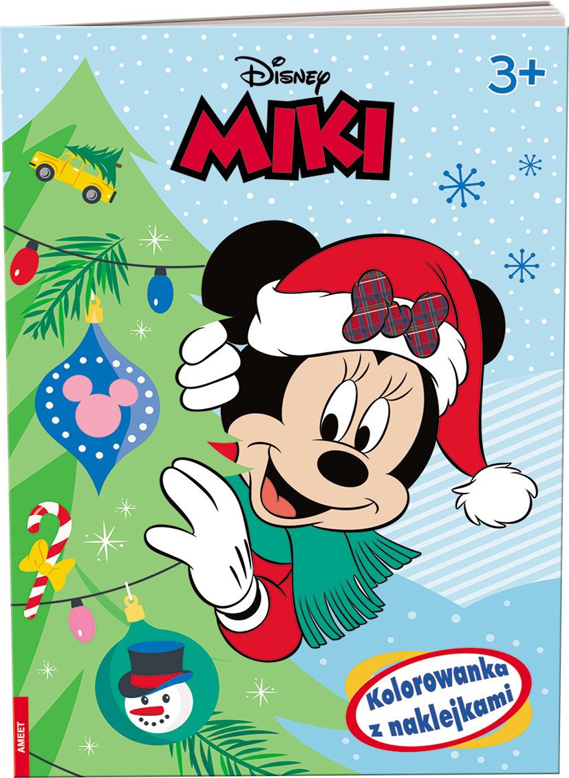 Image of Miki Kolorowanka z naklejkami NA-9115