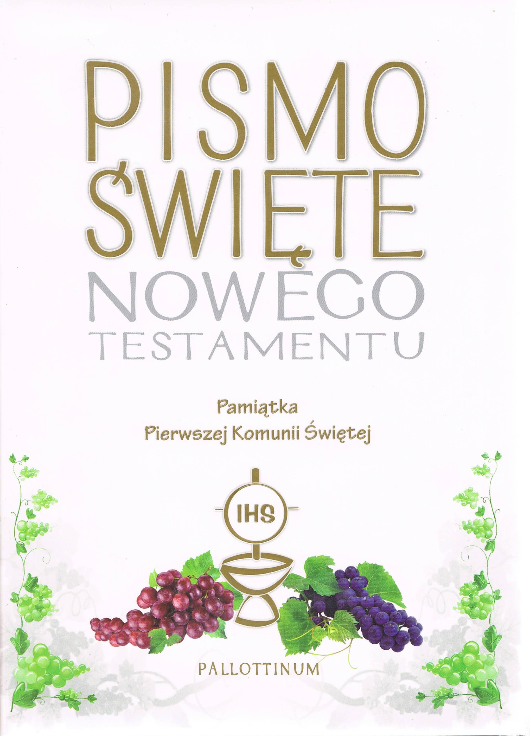 Image of Pismo Święte - Nowego Testamentu z ilustracjami ( komunia)