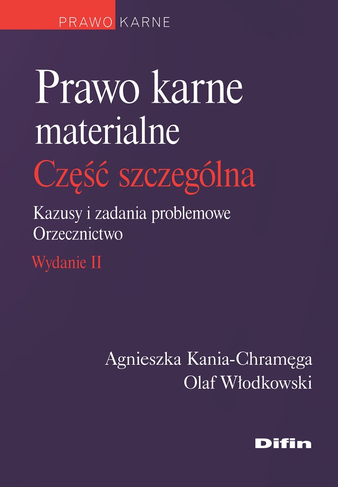 Image of Prawo karne materialne. Część szczególna. Kazusy i zadania problemowe. Orzecznictwo wyd. 2