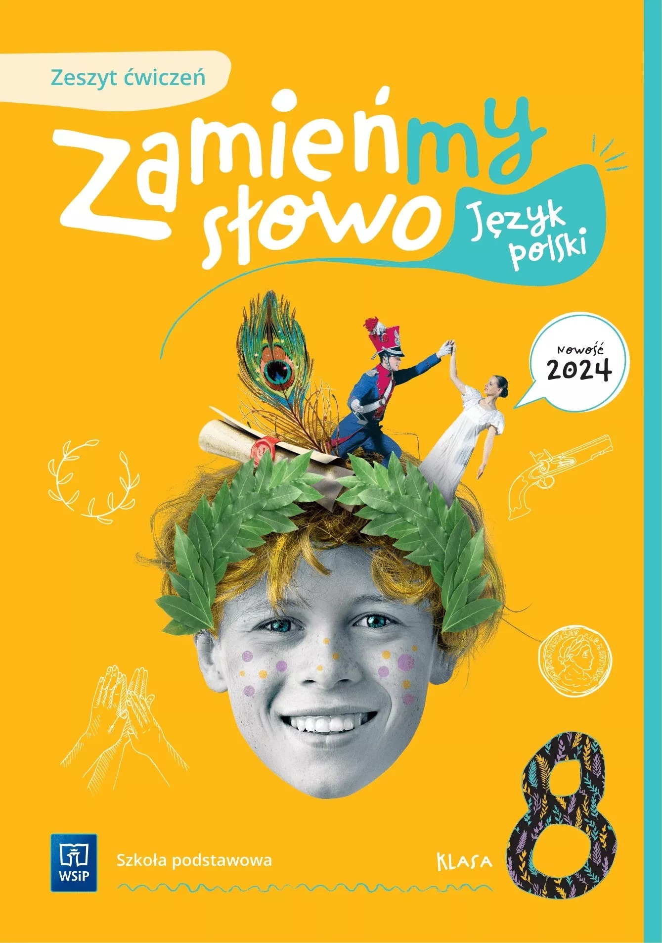 Image of Język polski Zamieńmy słowo zeszyt ćwiczeń klasa 8 szkoła podstawowa