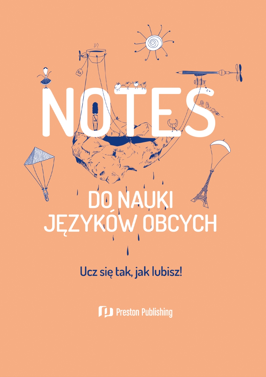Image of Notes do nauki języków obcych (brzoskwiniowa okładka)
