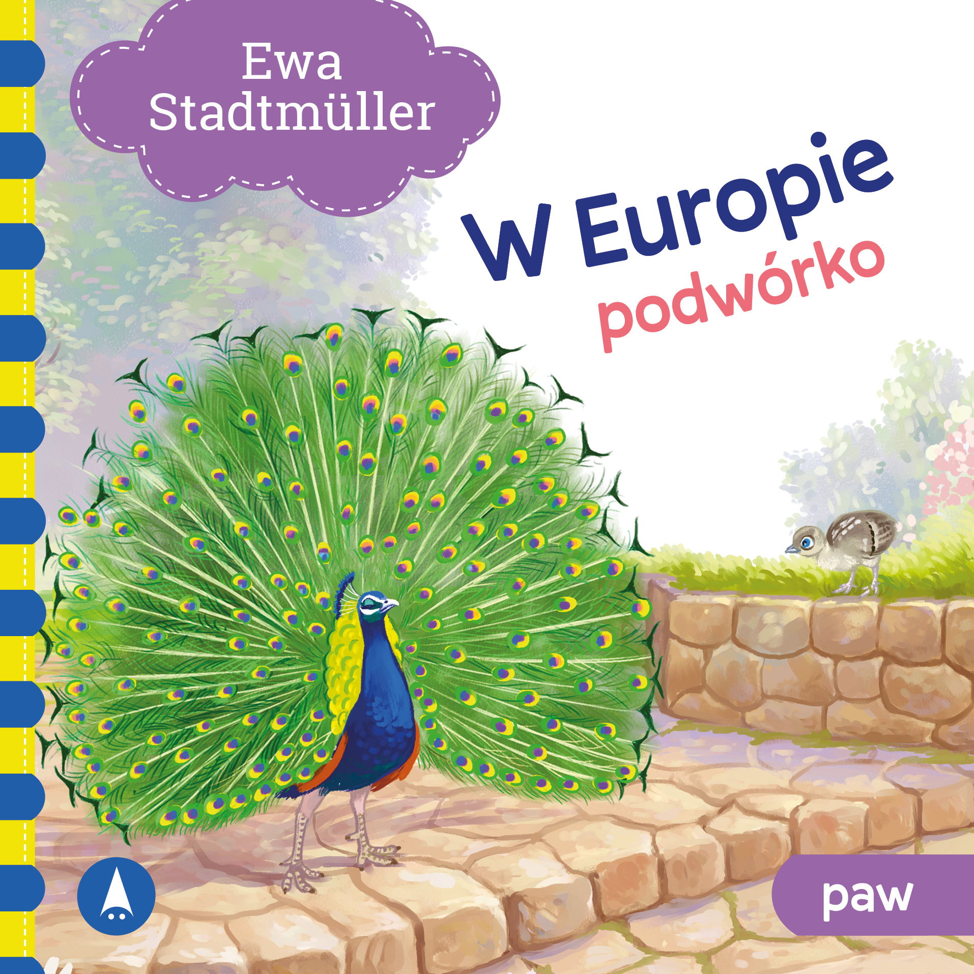 Image of Podwórko. Paw. W Europie