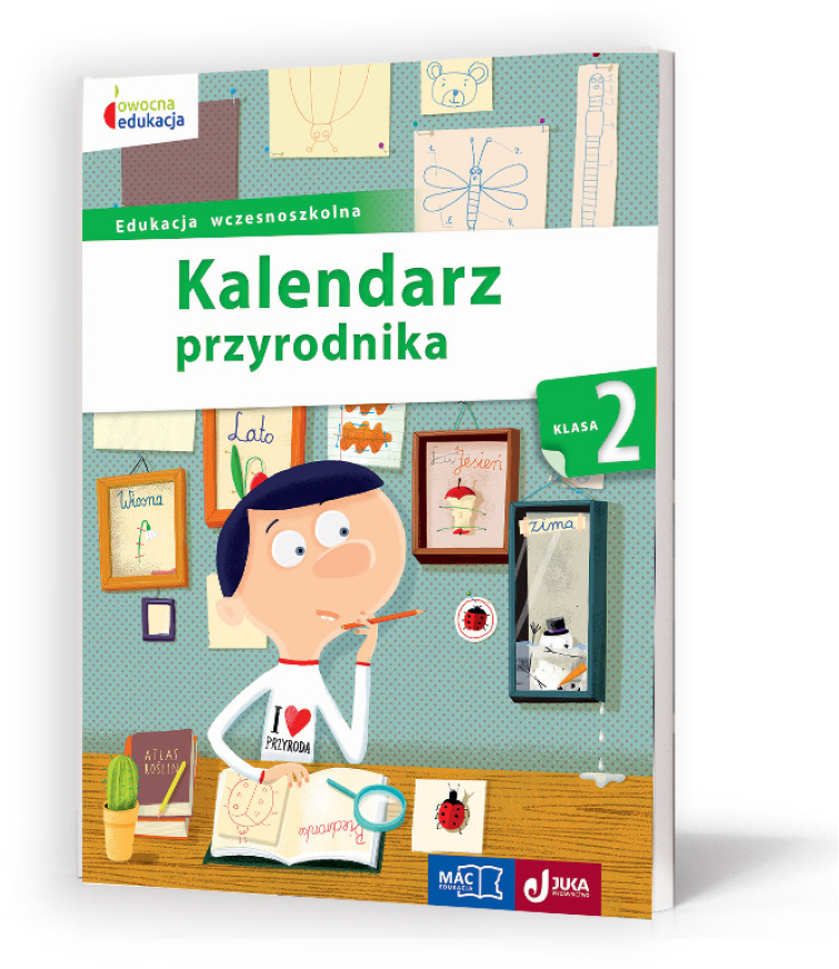 Image of Kalendarz przyrodnika klasa 2 owocna edukacja