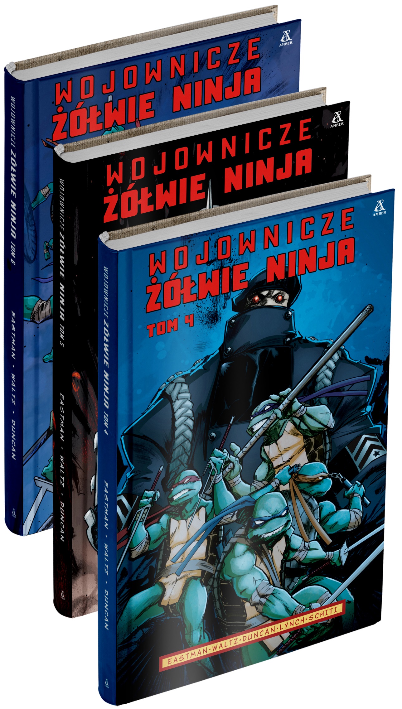 Image of Pakiet Wojownicze Żółwie Ninja. Tomy 4-6