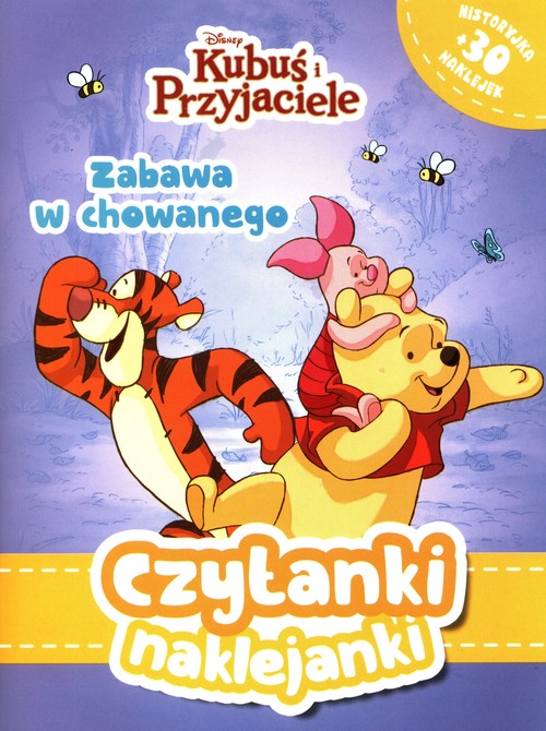 Image of Czytanki naklejanki Zabawa w chowanego Disney Kubuś i Przyjaciele