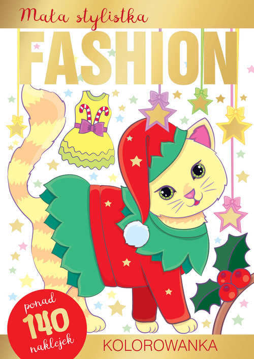Image of Mała stylistka Fashion. Kolorowanka. Kotki