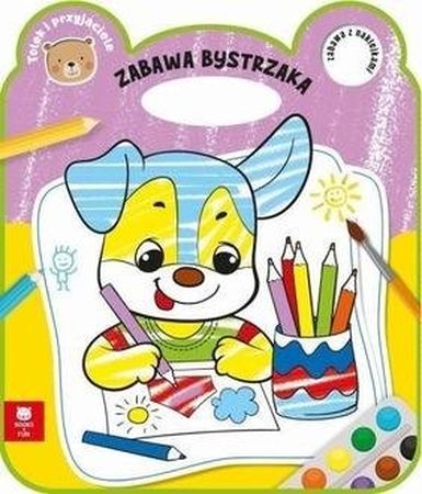 Image of Piesek. Zabawa bystrzaka