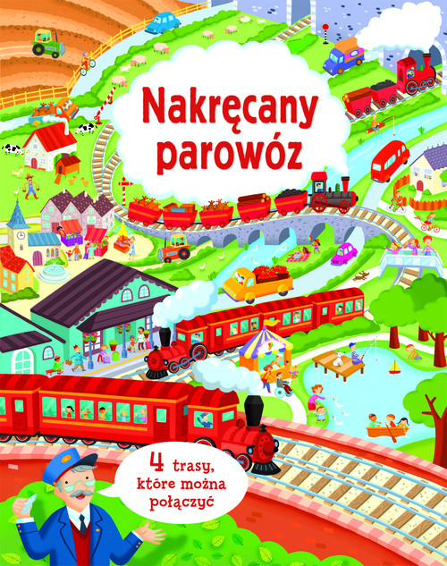 Image of Nakręcany parowóz. 4 trasy, które można połączyć