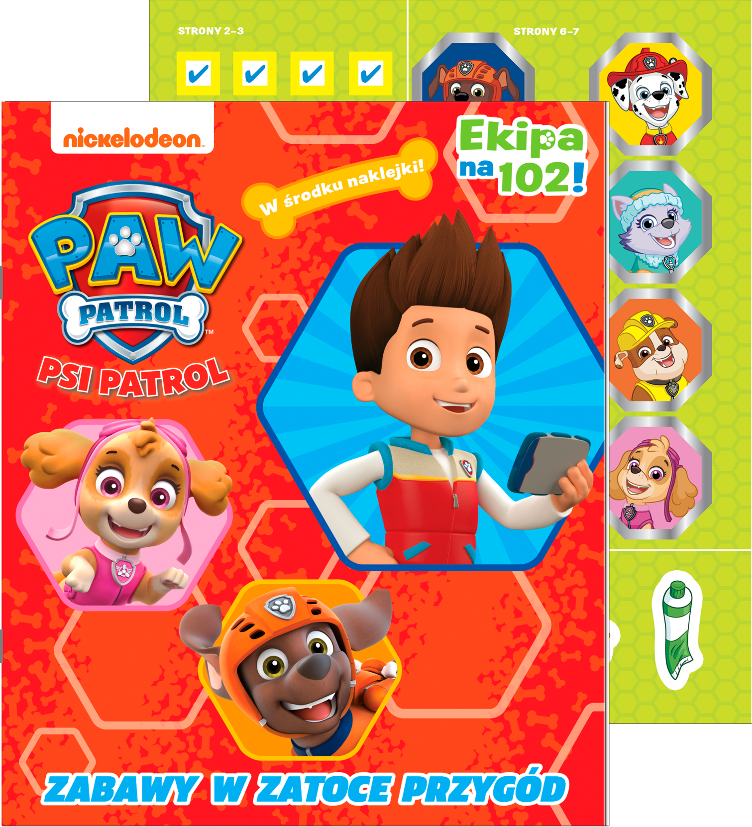 Image of Zabawy w Zatoce Przygód. Psi Patrol. Ekipa na 102!