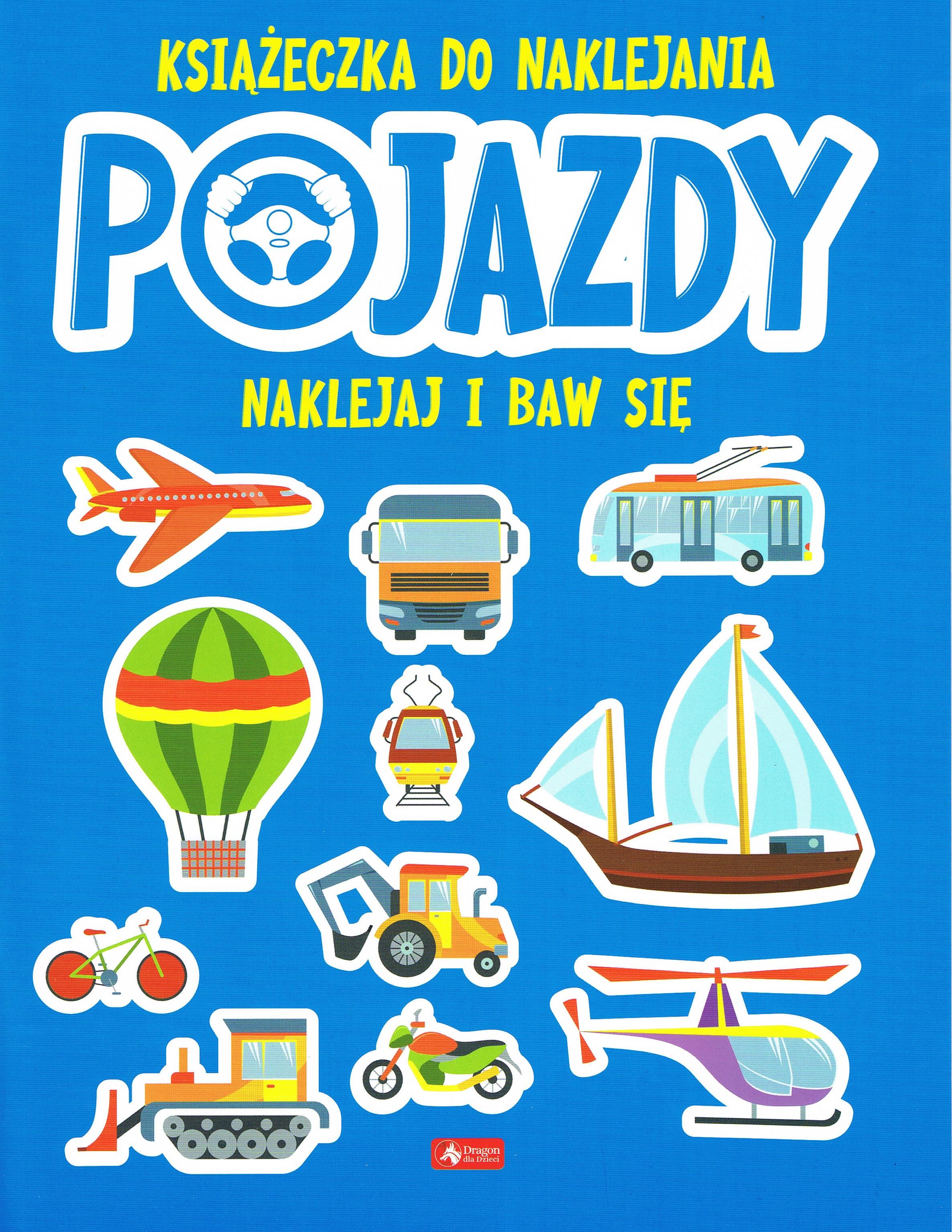 Image of Pojazdy Książeczka do naklejania