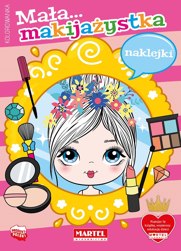 Image of Mała makijażystka z naklejkami