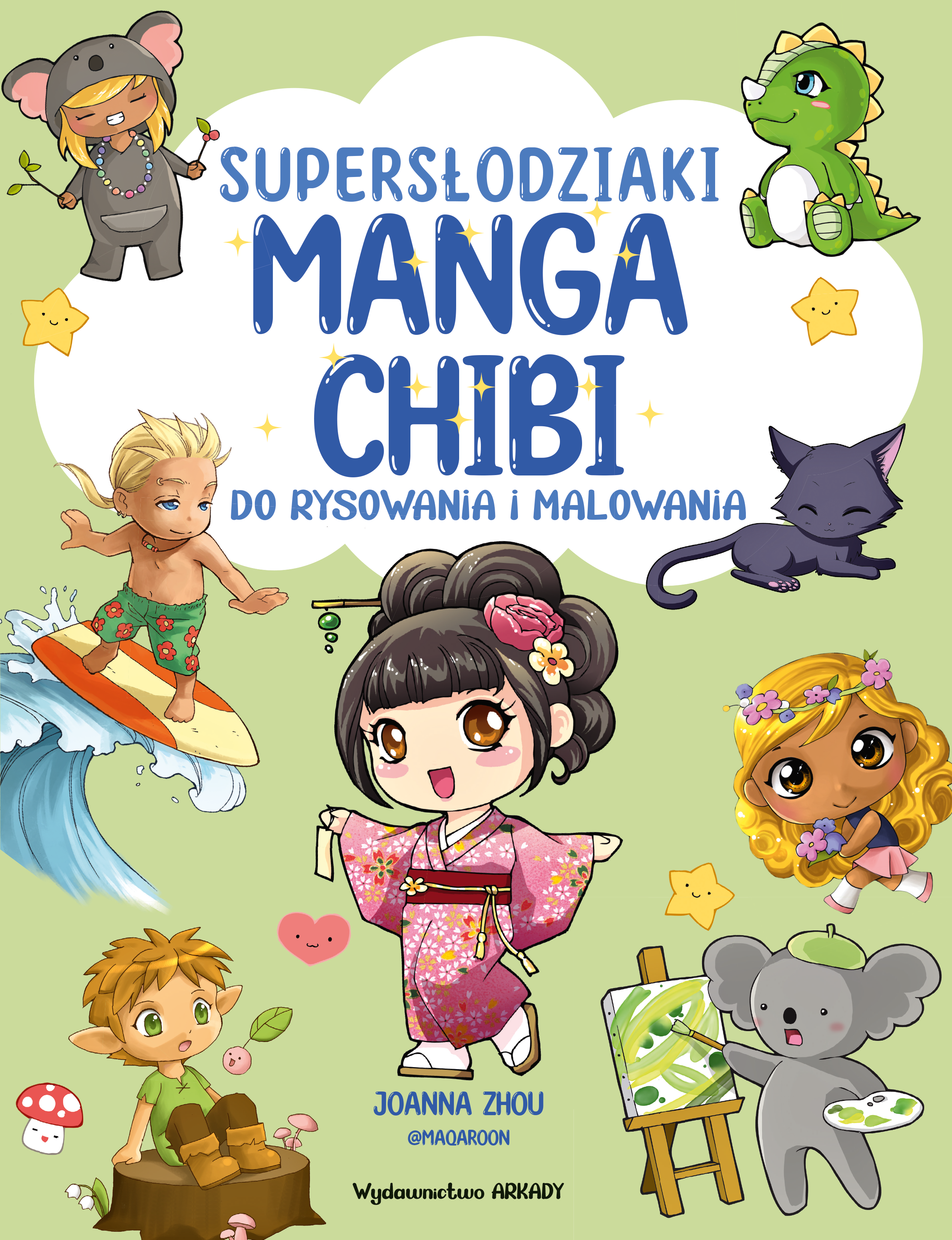 Image of Supersłodziaki MANGA CHIBI. Do rysowania i malowania. Manga Chibi