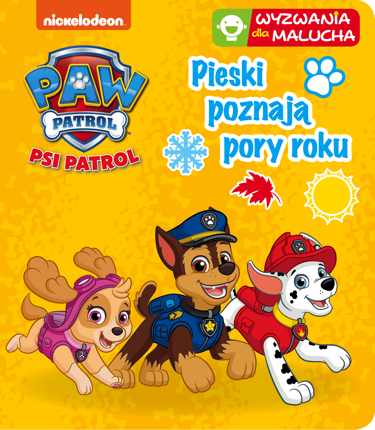 Image of Pieski poznają pory roku. Wyzwania dla malucha. Psi Patrol