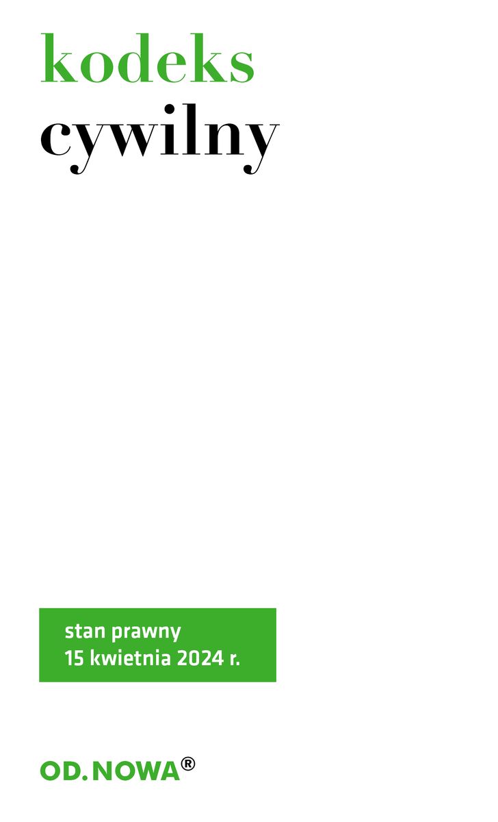 Image of Kodeks cywilny