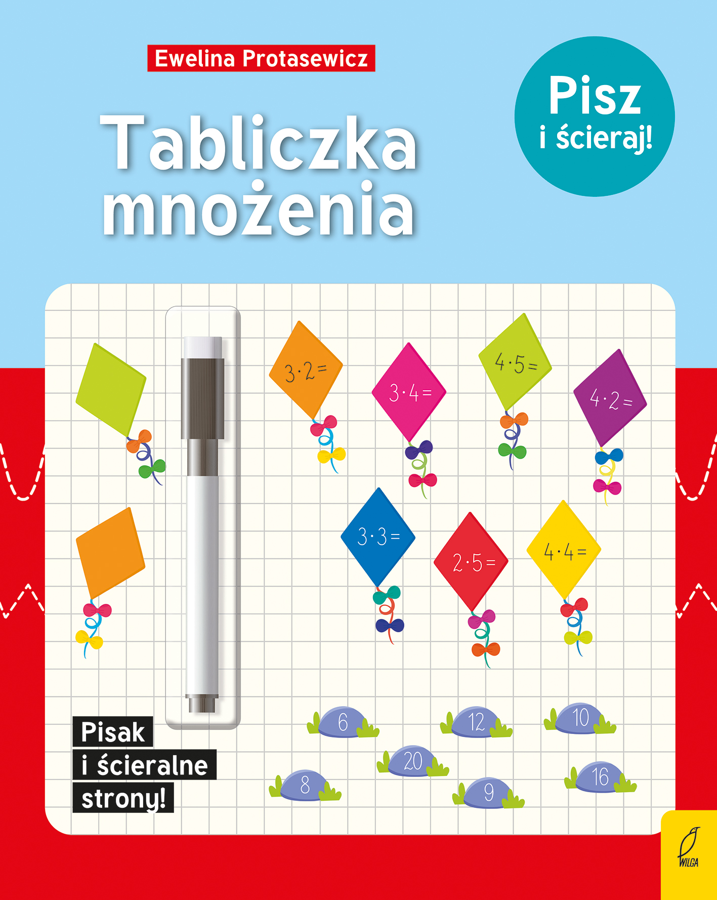 Image of Tabliczka mnożenia. Pisz i ścieraj!