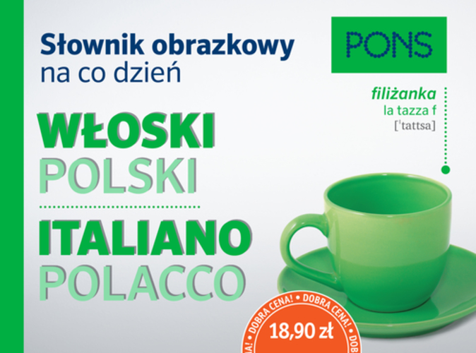 Image of Słownik obrazkowy na co dzień włoski-polski PONS