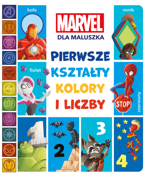 Image of Pierwsze kształty, kolory i liczby Marvel dla maluszka