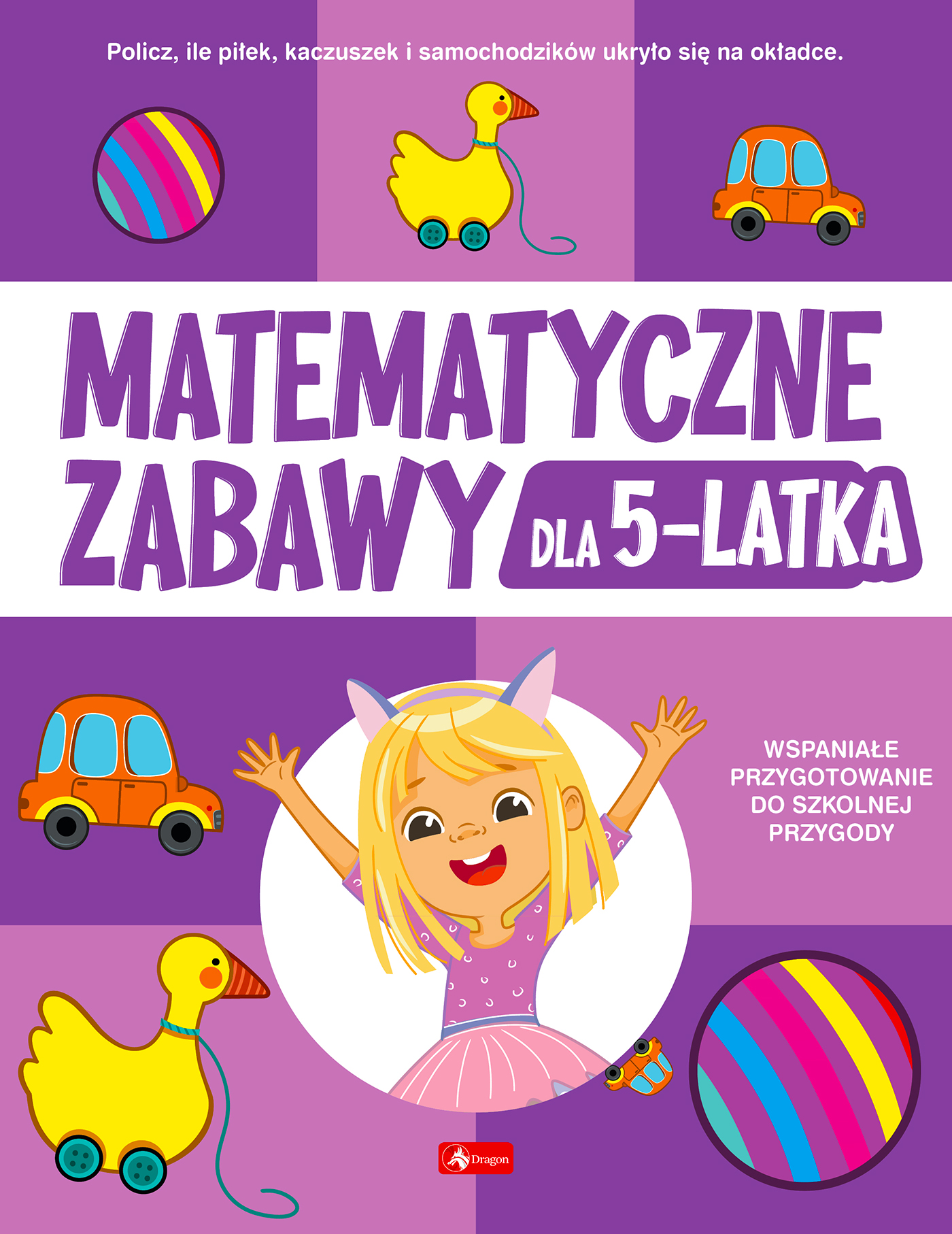 Image of Matematyczne zabawy dla 5-latka