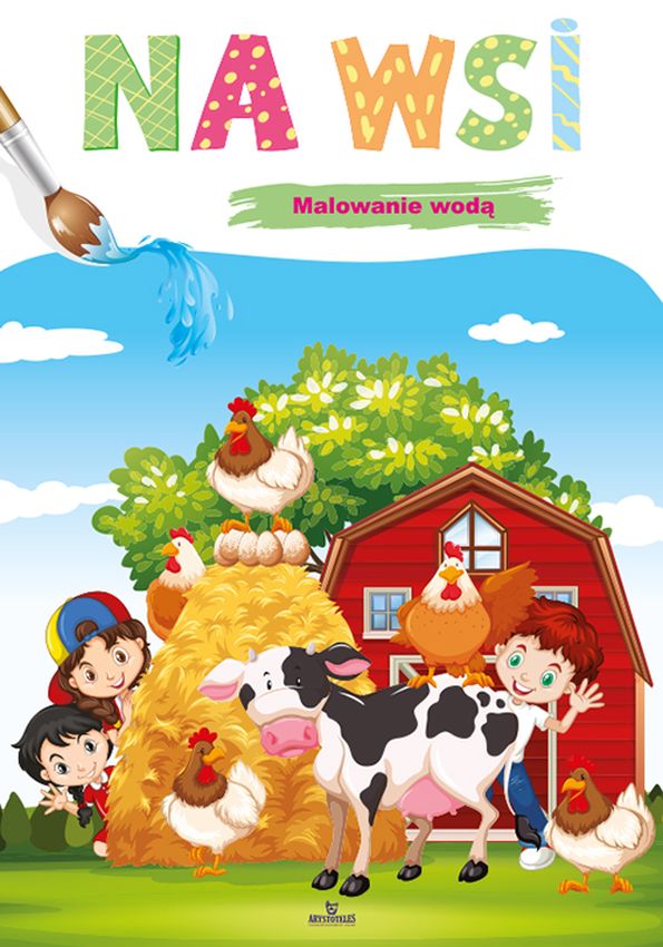 Image of Na wsi. Malowanie wodą