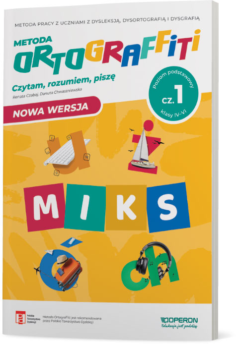 Image of Ortograffiti Miks Poziom podstawowy Część 1 Klasy IV-V