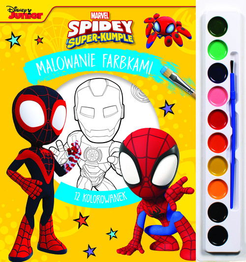 Image of Malowanie farbkami. Marvel Spidey i Super-kumple