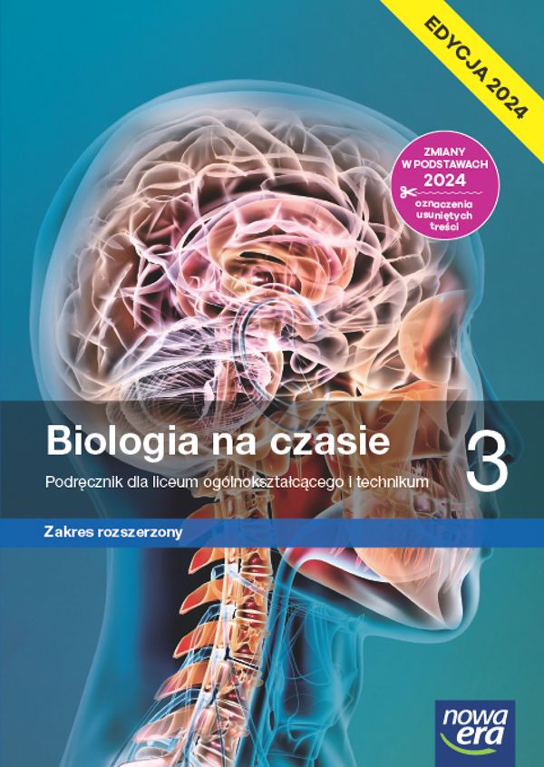 Image of Nowa biologia na czasie podręcznik 3 liceum i technikum zakres rozszerzony EDYCJA 2024
