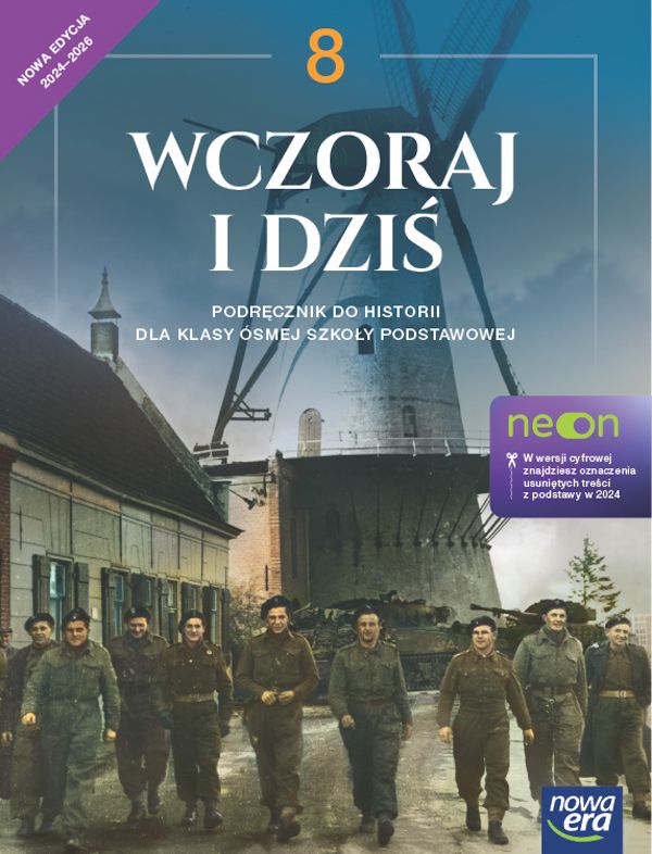 Image of Historia wczoraj i dziś NEON podręcznik dla klasy 8 szkoły podstawowej EDYCJA 2024-2026