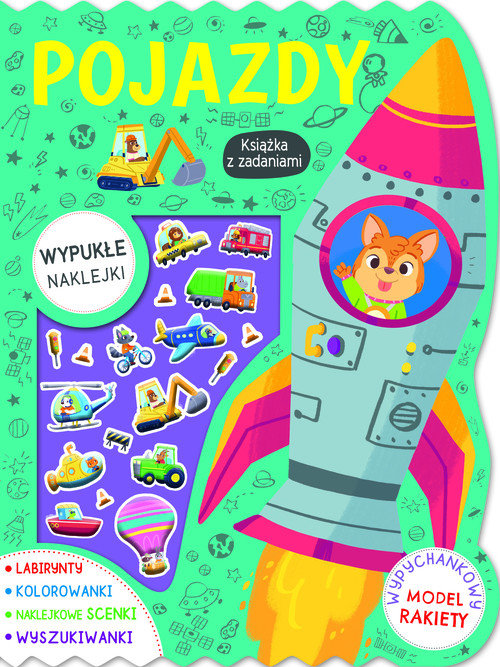 Image of Pojazdy Książka z zadaniami