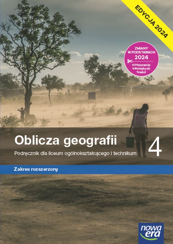 Image of Nowa geografia oblicza geografii podręcznik 4 liceum i technikum zakres rozszerzony EDYCJA 2024