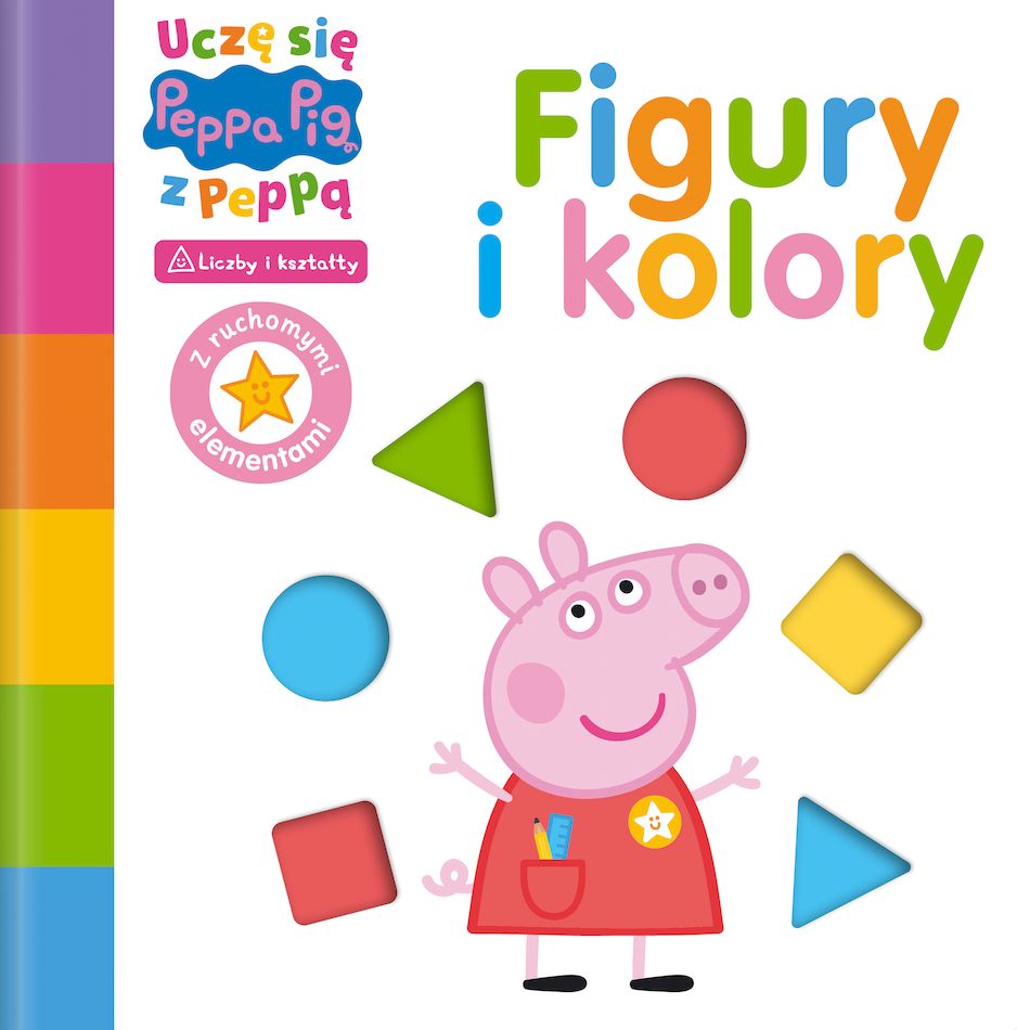 Image of Figury i kolory. Świnka Peppa. Uczę się z Peppą