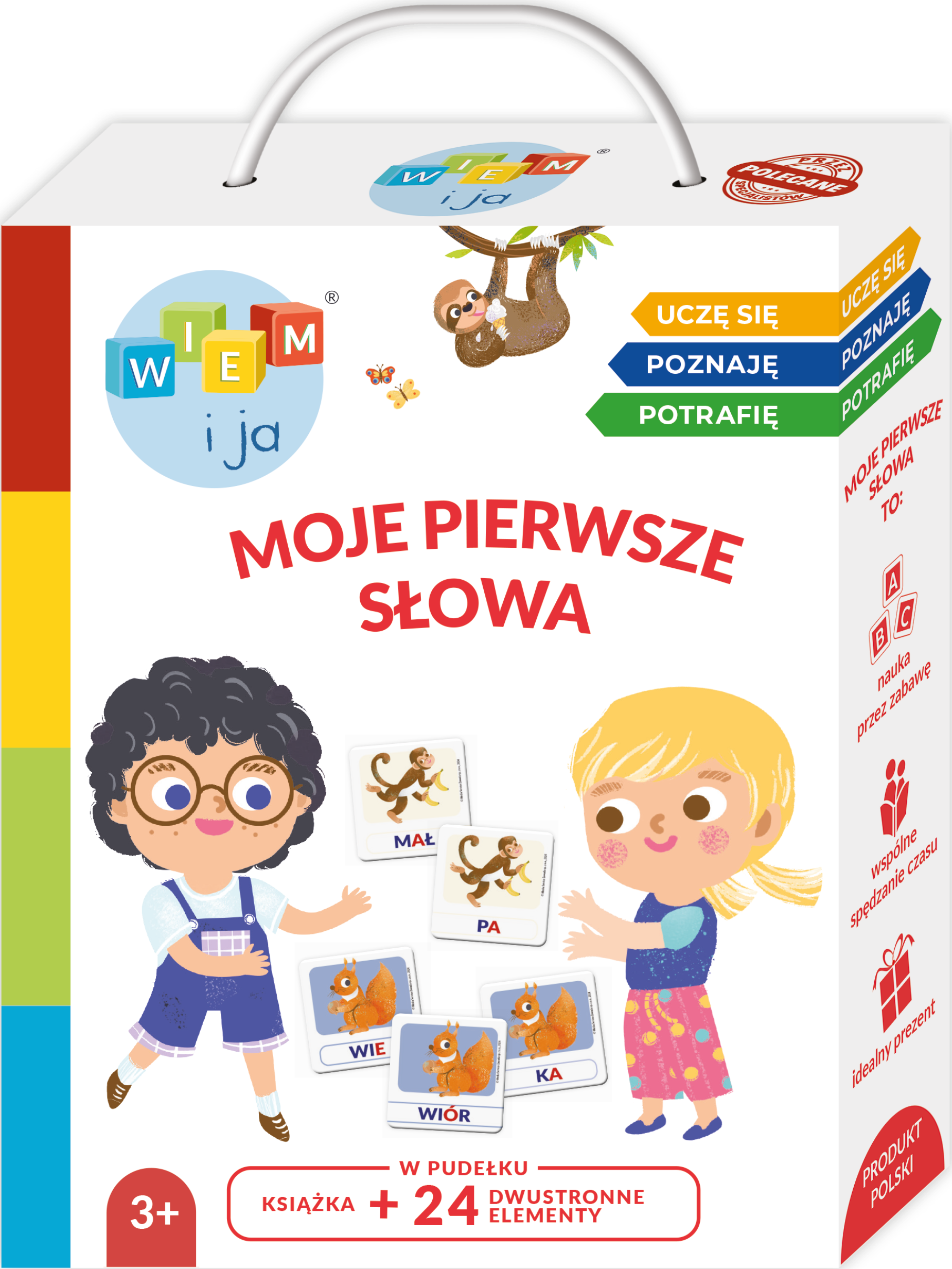 Image of Moje pierwsze słowa. Wiem i ja! Uczę się, poznaję, potrafię