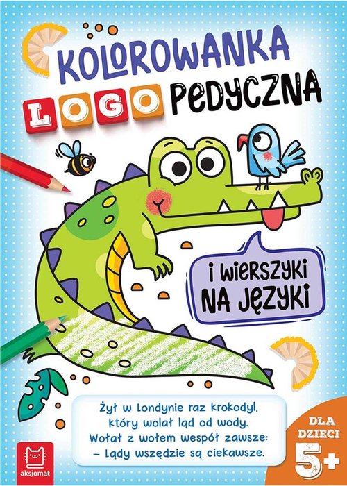 Image of Kolorowanka logopedyczna i wierszyki na języki