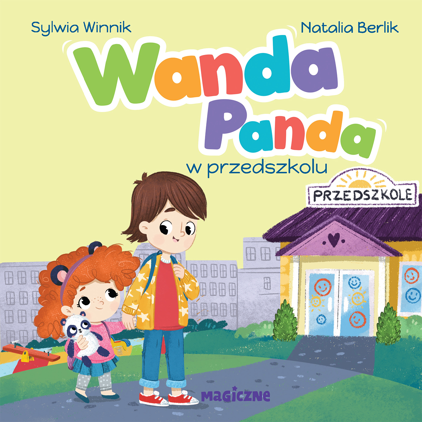 Image of Wanda Panda w przedszkolu. Wanda Panda