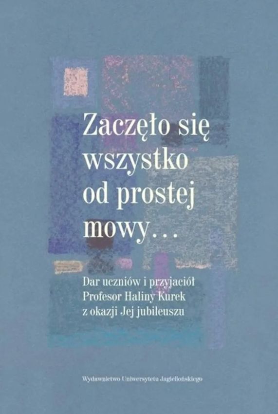Image of Zaczęło się wszystko od prostej mowy