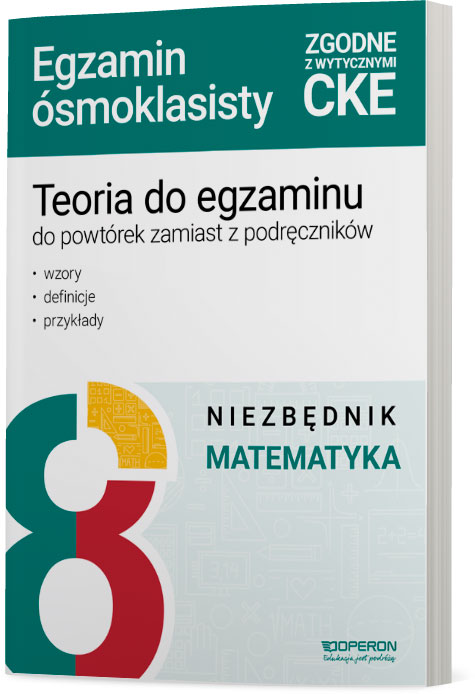 Image of Egzamin ósmoklasisty 2025 Matematyka niezbędnik z teorią