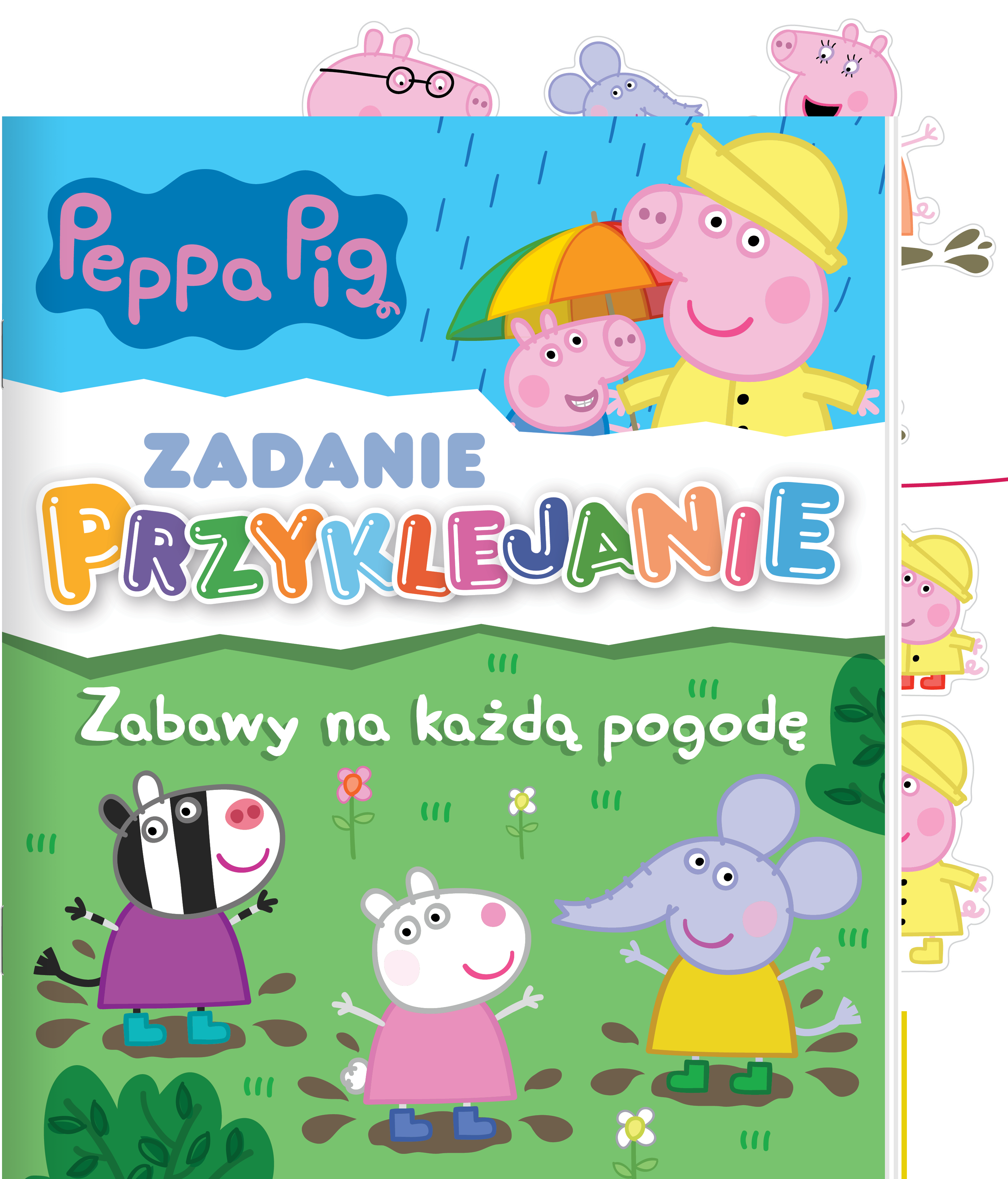 Image of Zabawy na każdą pogodę. Świnka Peppa. Zadanie Przyklejanie
