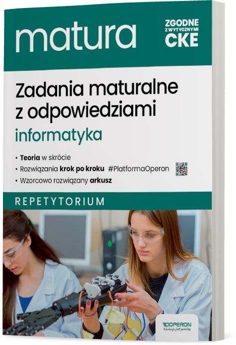 Image of Matura 2025 Informatyka repetytorium zakres rozszerzony