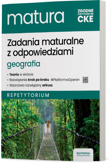 Image of Matura 2025 Geografia repetytorium zakres rozszerzony
