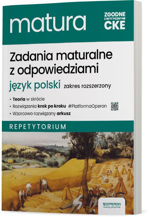 Image of Matura 2025 Język polski repetytorium zakres rozszerzony