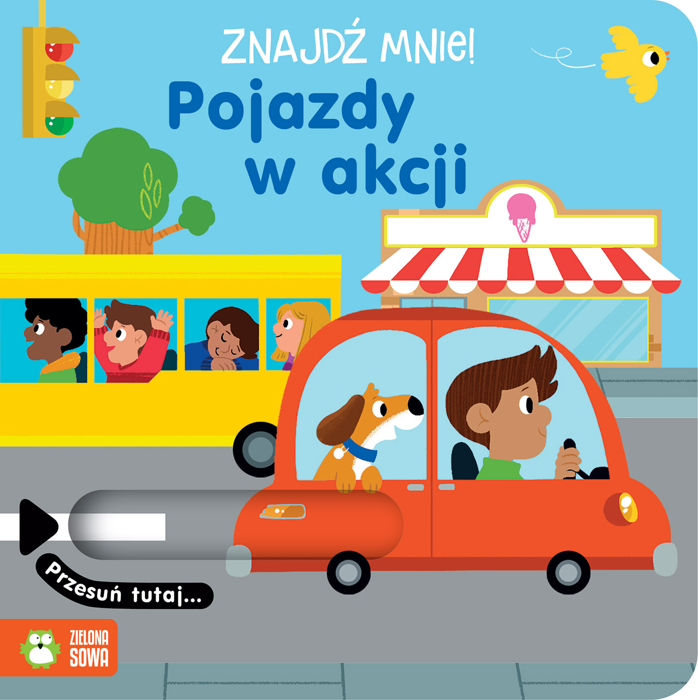 Image of Pojazdy w akcji. Znajdź mnie!