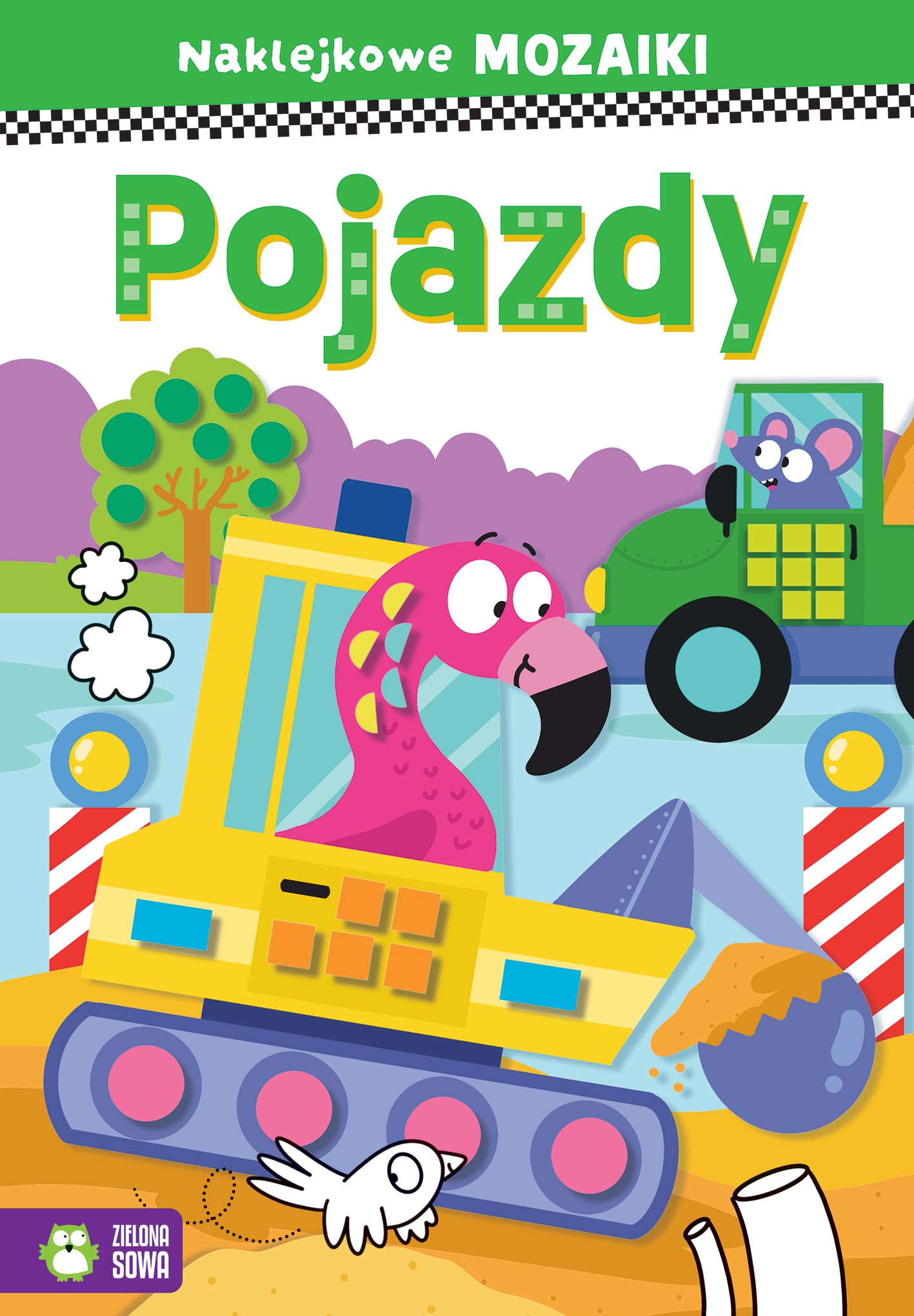 Image of Pojazdy. Naklejkowe mozaiki