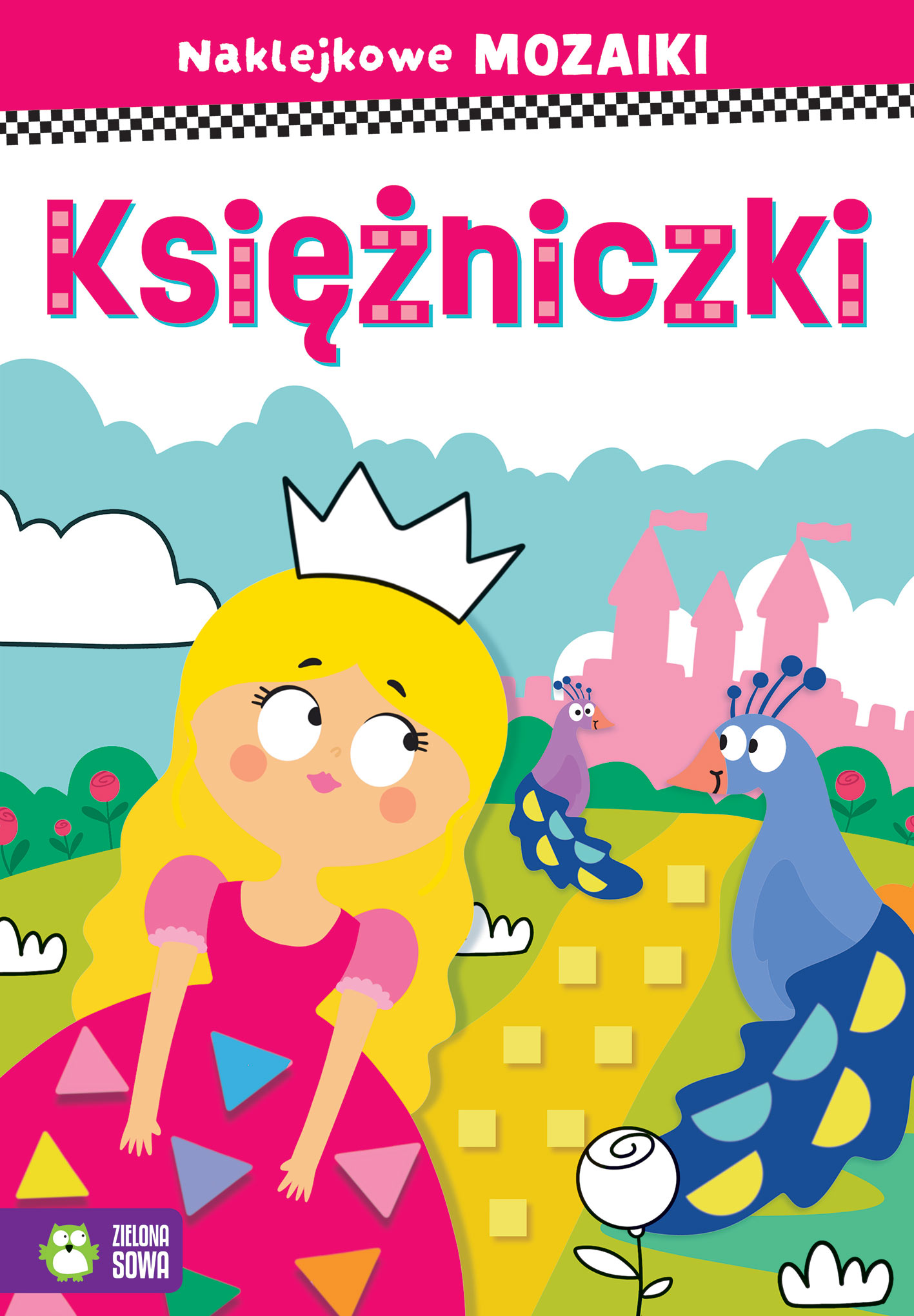 Image of Księżniczki. Naklejkowe mozaiki