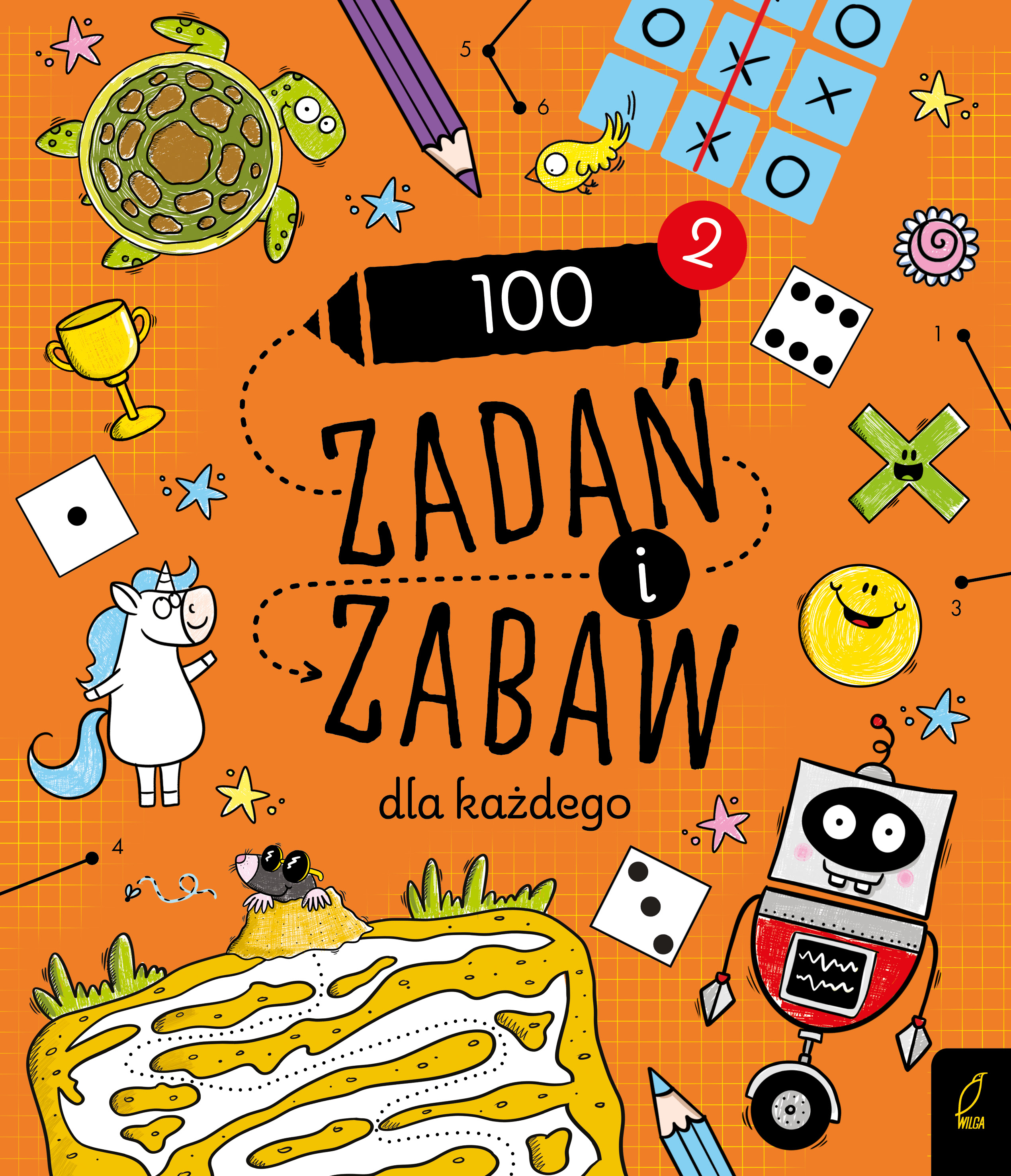 Image of 100 zadań i zabaw dla każdego 2. Rysowanie krok po kroku