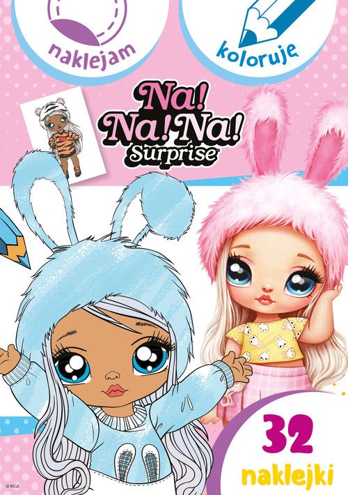 Image of Na! Na! Na! Surprise. Naklejam i koloruję