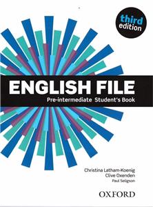 Image of English File 3E Pre-intermediate SB