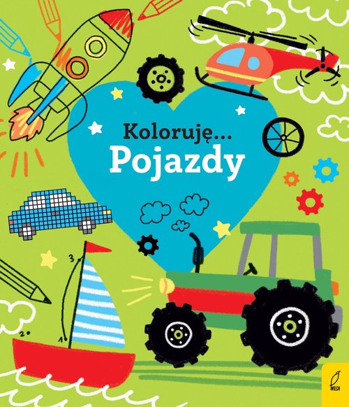 Image of Koloruję Kocham pojazdy