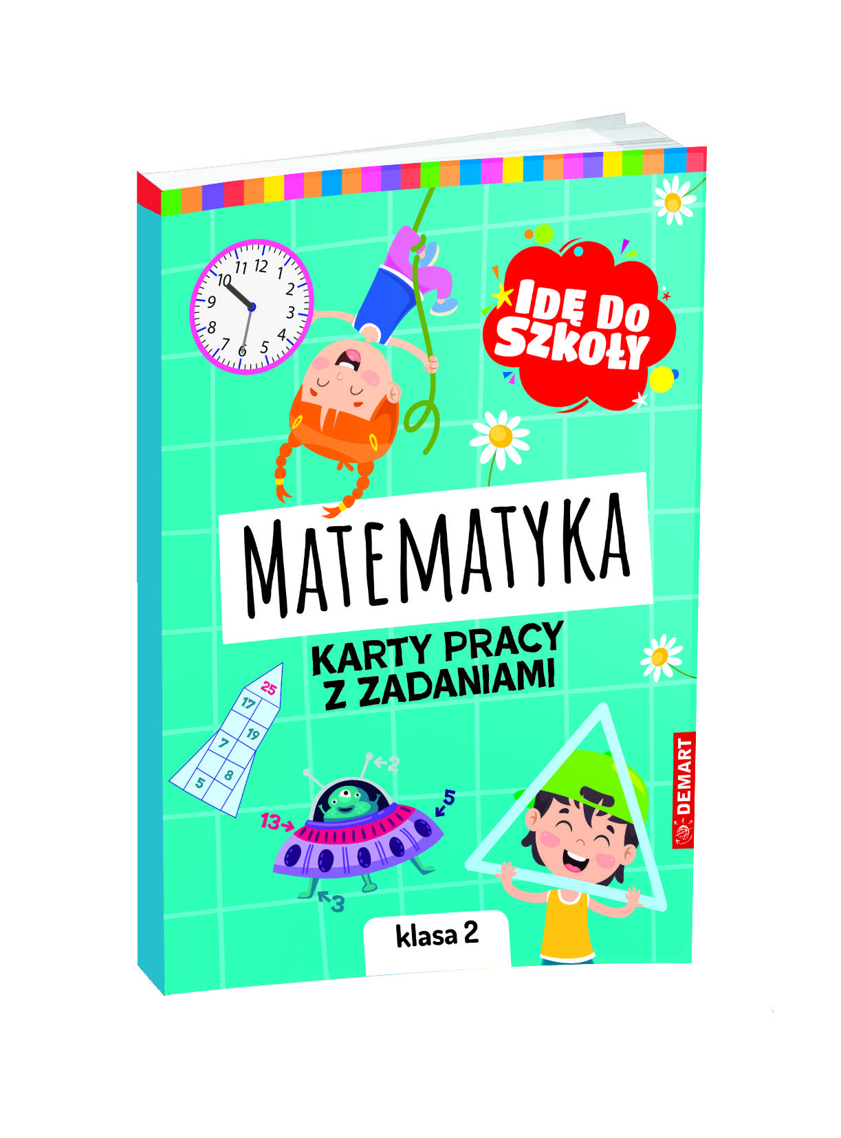 Image of Matematyka. Karty pracy klasa 2. Idę do szkoły