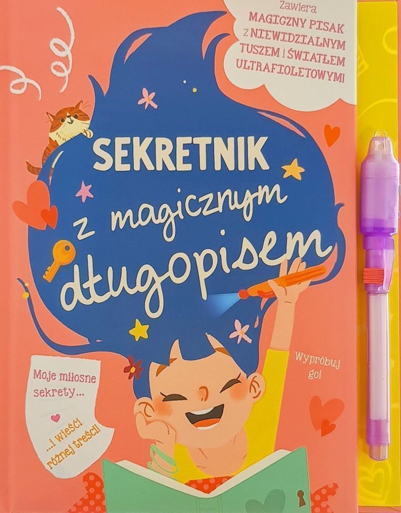 Image of Sekretnik z magicznym długopisem