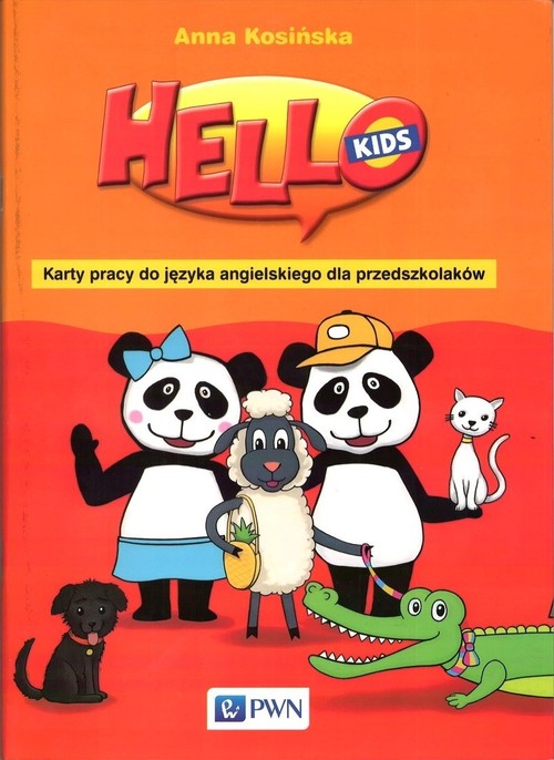 Image of Hello Kids Karty pracy do języka angielskiego dla przedszkolaków