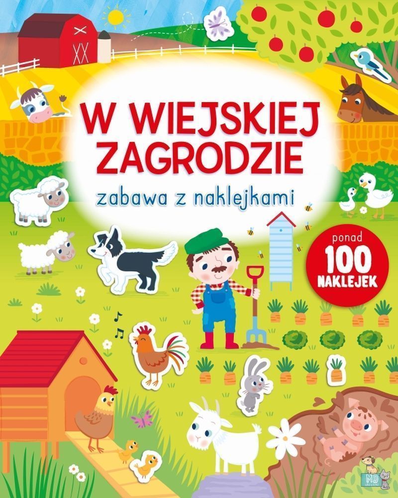Image of W wiejskiej zagrodzie. Zabawa z naklejkami